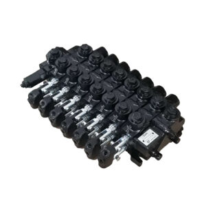 COMANDO HIDRAULICO 7 VIAS ALAVANCAS CH100  DANFOSS 1/2 7 ESTÁGIOS